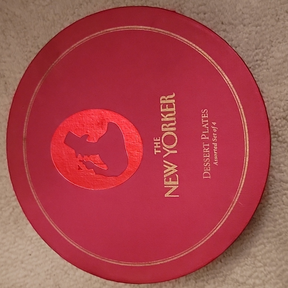 The new Yorker desert plates